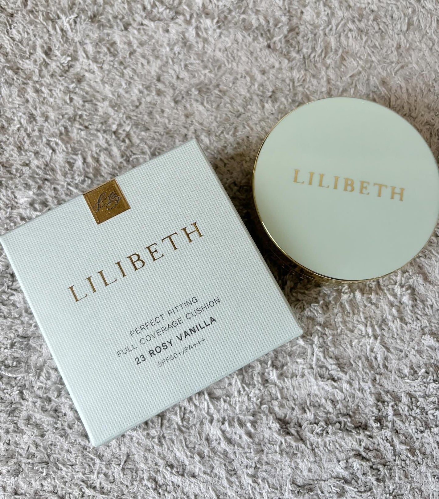 パーフェクティングフィッティング フルカバレッジクッション/LILIBETH/クッションファンデーションを使ったクチコミ(1枚目)