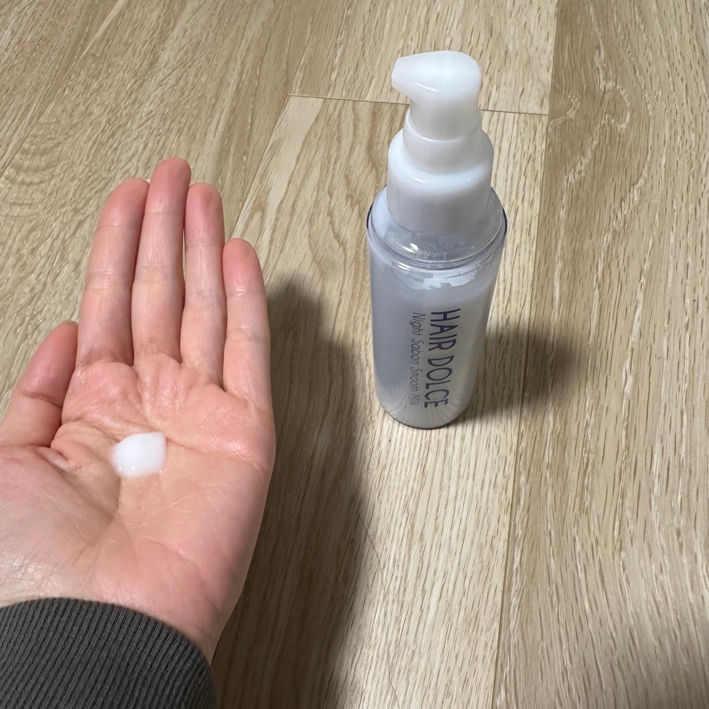 ナイトサボンスムースミルク/HAIR DOLCE/ヘアミルクを使ったクチコミ(3枚目)