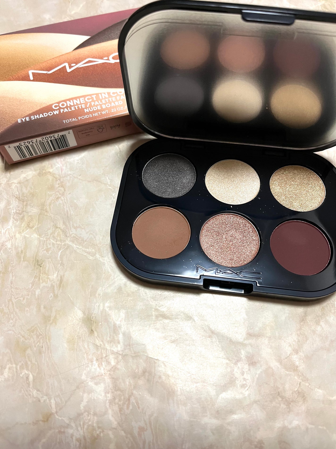 コネクト イン カラー アイシャドウ パレット × 6/M・A・C/アイシャドウパレットを使ったクチコミ(1枚目)