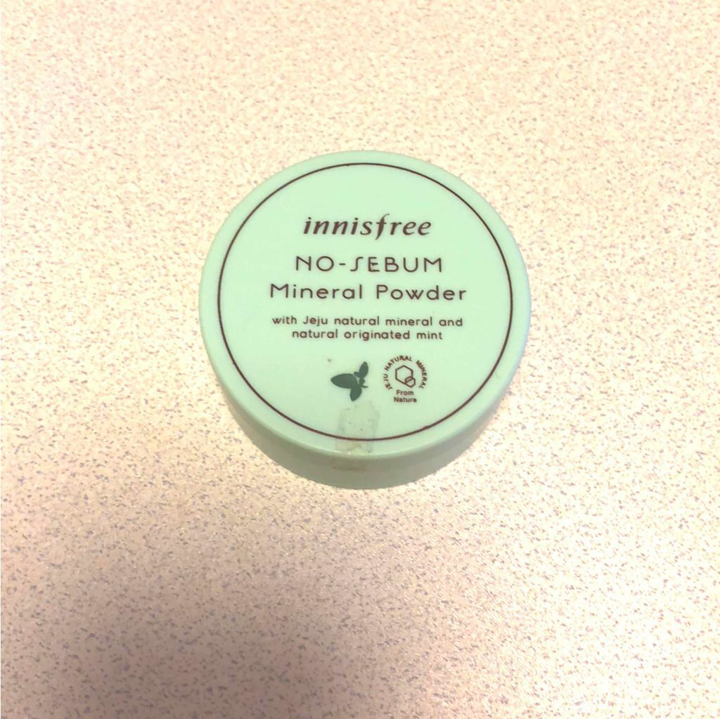 ノーセバム ミネラルパウダー/innisfree/ルースパウダーを使ったクチコミ(1枚目)