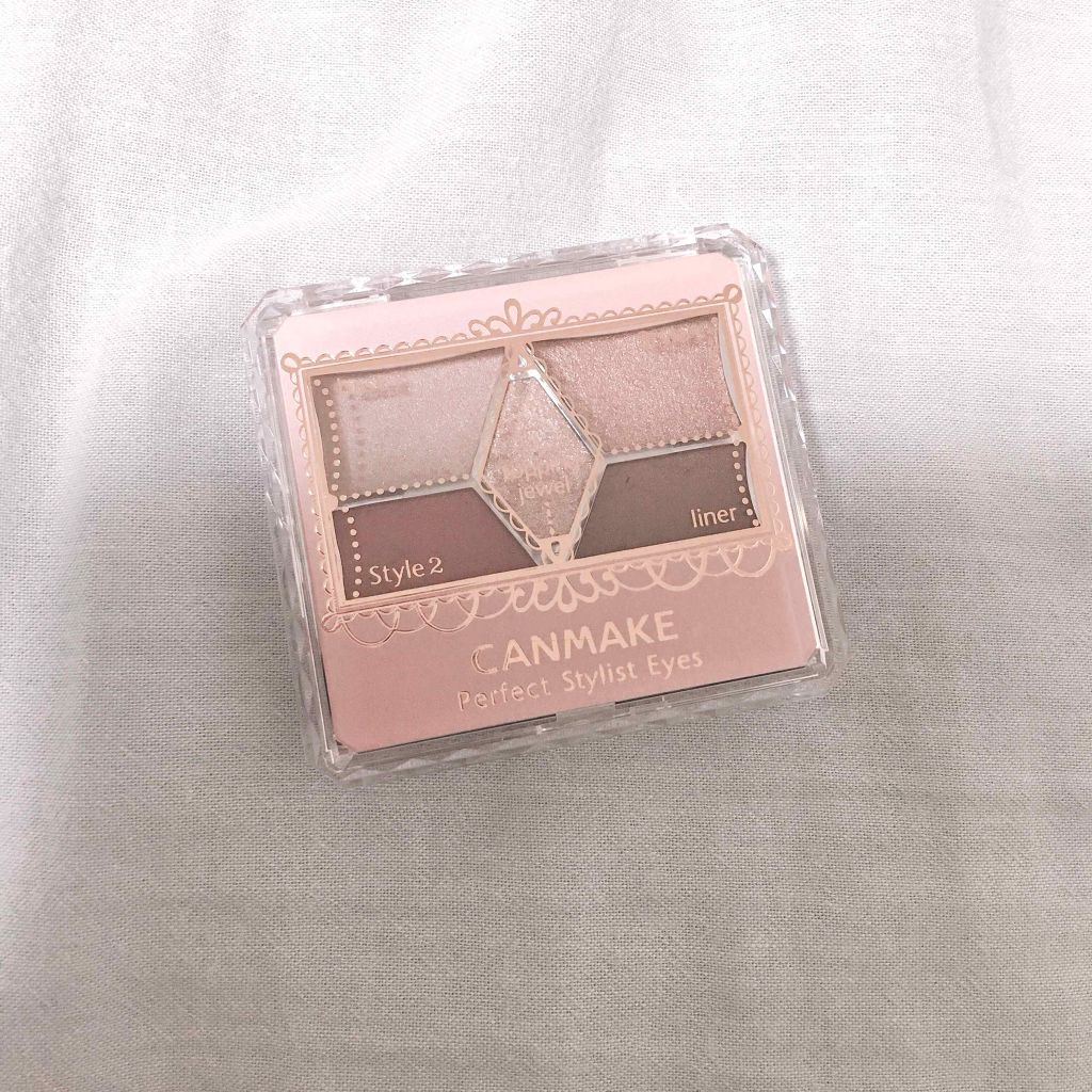 【旧品】パーフェクトスタイリストアイズ/キャンメイク/アイシャドウパレットを使ったクチコミ（1枚目）