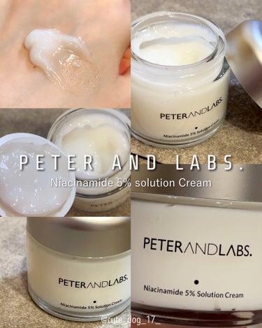 敏感性乾燥肌にオススメの水分爆弾クリーム

PETER AND LABS.
Niacinamide 5% solution Cream

乾燥肌のための水分クリームと言えるほどしっかり保湿してくれるクリ