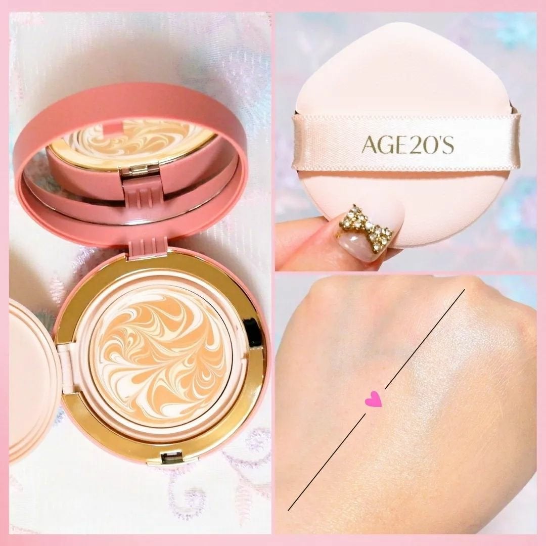 ヴェールヌーディ エッセンスパクトグロウ/AGE20’s/クリーム・エマルジョンファンデーションを使ったクチコミ(3枚目)