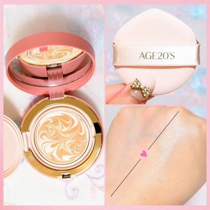 ヴェールヌーディ エッセンスパクトグロウ/AGE20’s/クリーム・エマルジョンファンデーションを使ったクチコミ(3枚目)