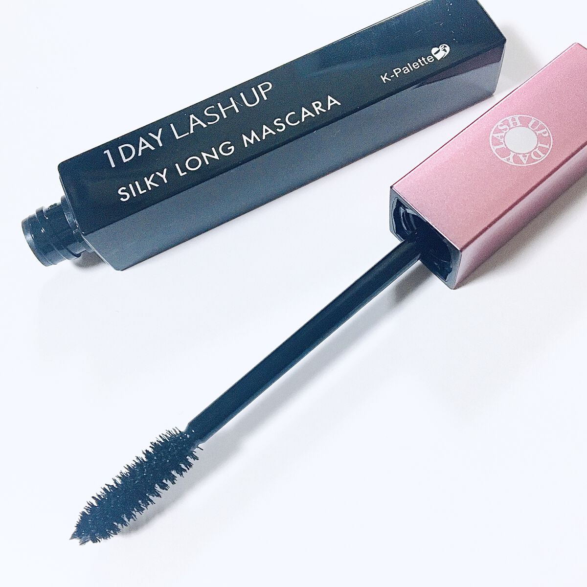  1DAY LASH UP シルキーロングマスカラa 02 ブリックブラウン　（ロング）/K-パレット/マスカラを使ったクチコミ（3枚目）