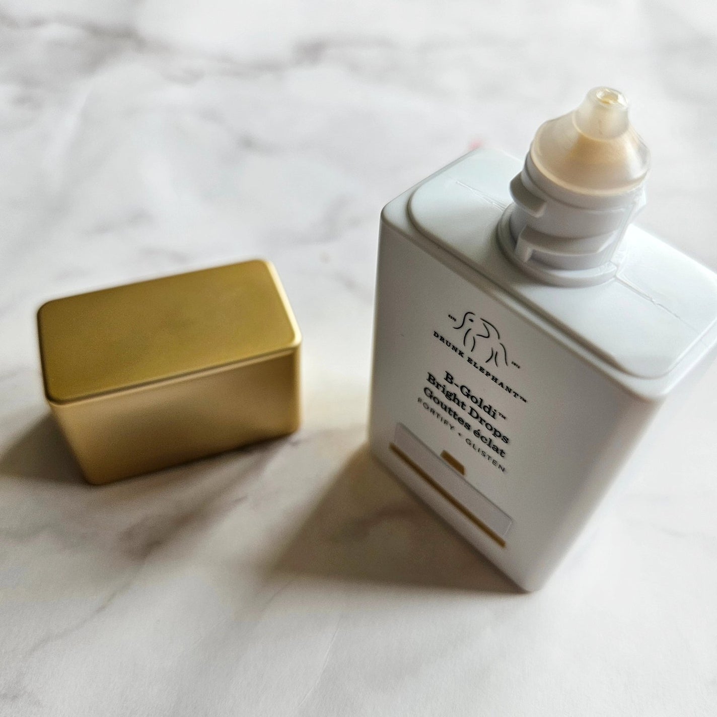 ビーゴールディ ブライト ドロップス/Drunk Elephant/美容液を使ったクチコミ(2枚目)