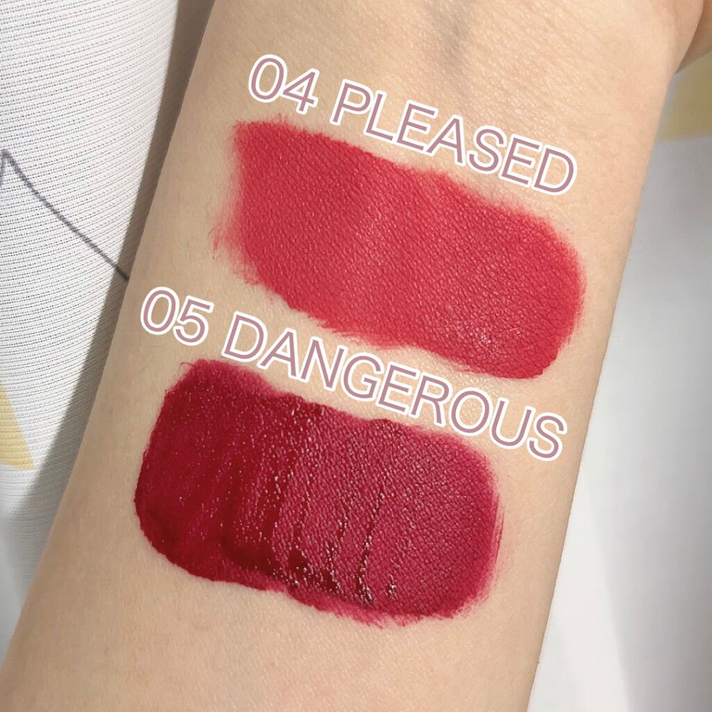 マットティントレザー/LUNA/リップティントを使ったクチコミ（3枚目）