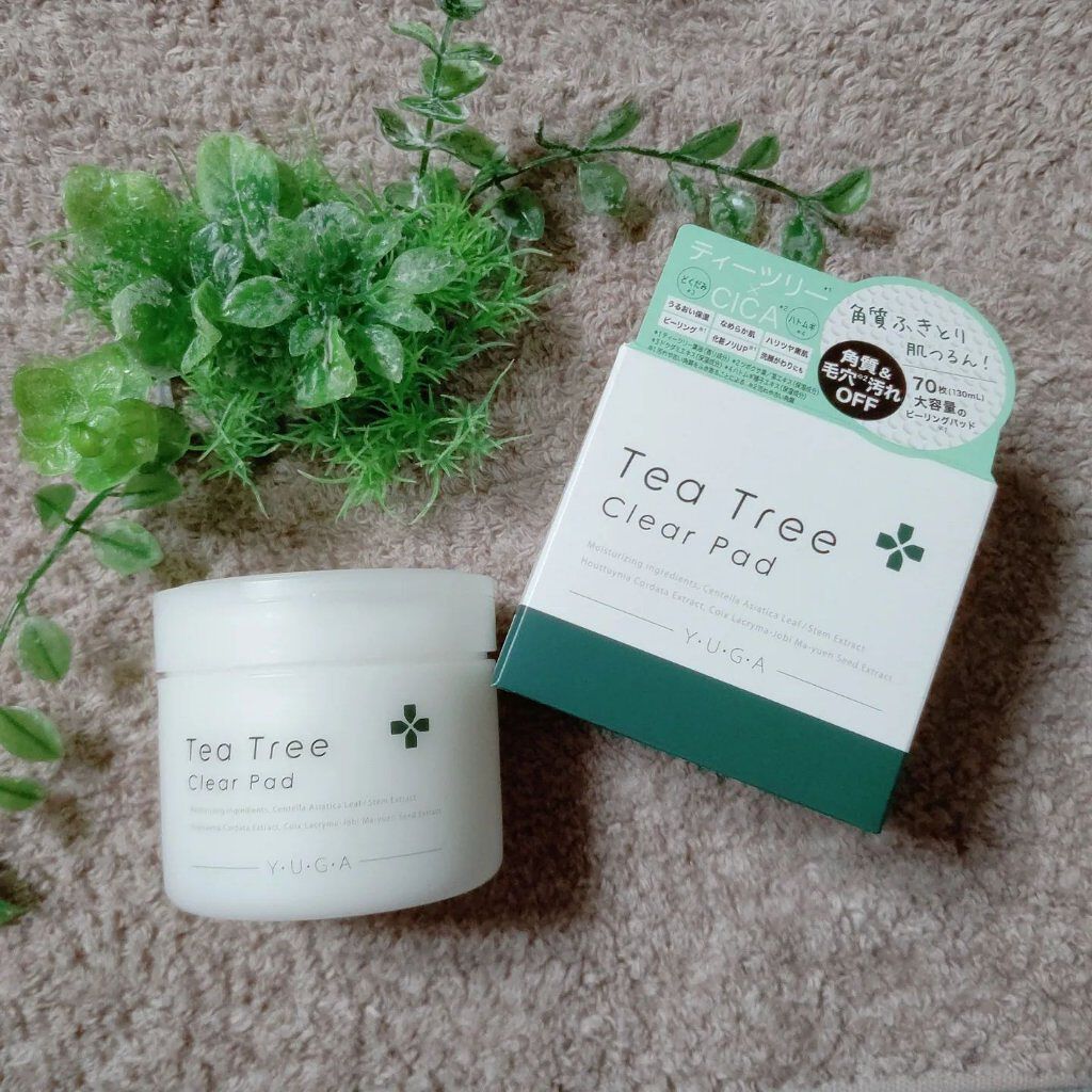 ティーツリークリアパッド/ユーガ/トナーパッドを使ったクチコミ（1枚目）