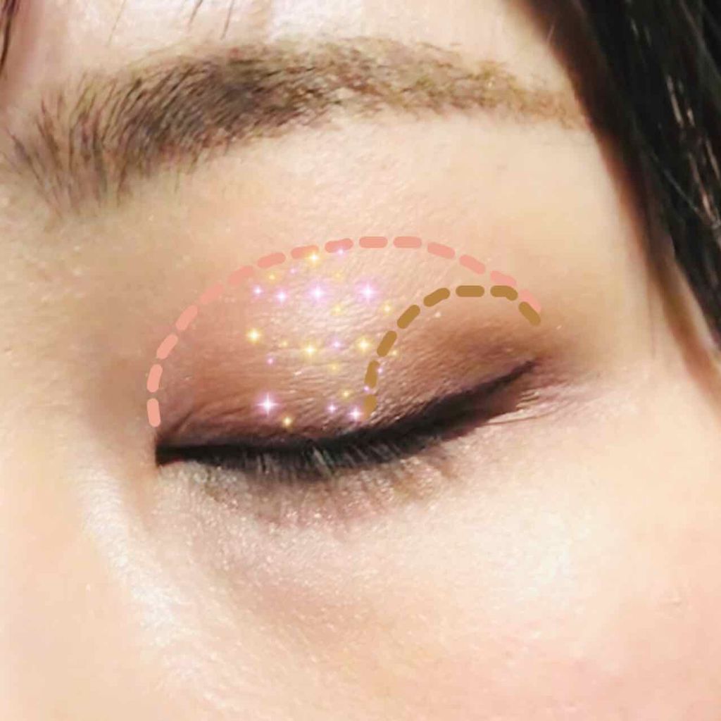 アイ カラー(チップ付)/ちふれ/アイシャドウパレットを使ったクチコミ(2枚目)