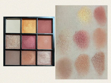 UR GLAM BLOOMING EYE COLOR PALETTE/U R GLAM/アイシャドウパレットを使ったクチコミ(3枚目)