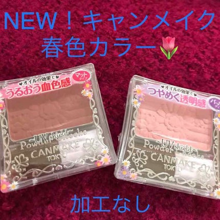 【旧品】パウダーチークス/キャンメイク/パウダーチークを使ったクチコミ(1枚目)