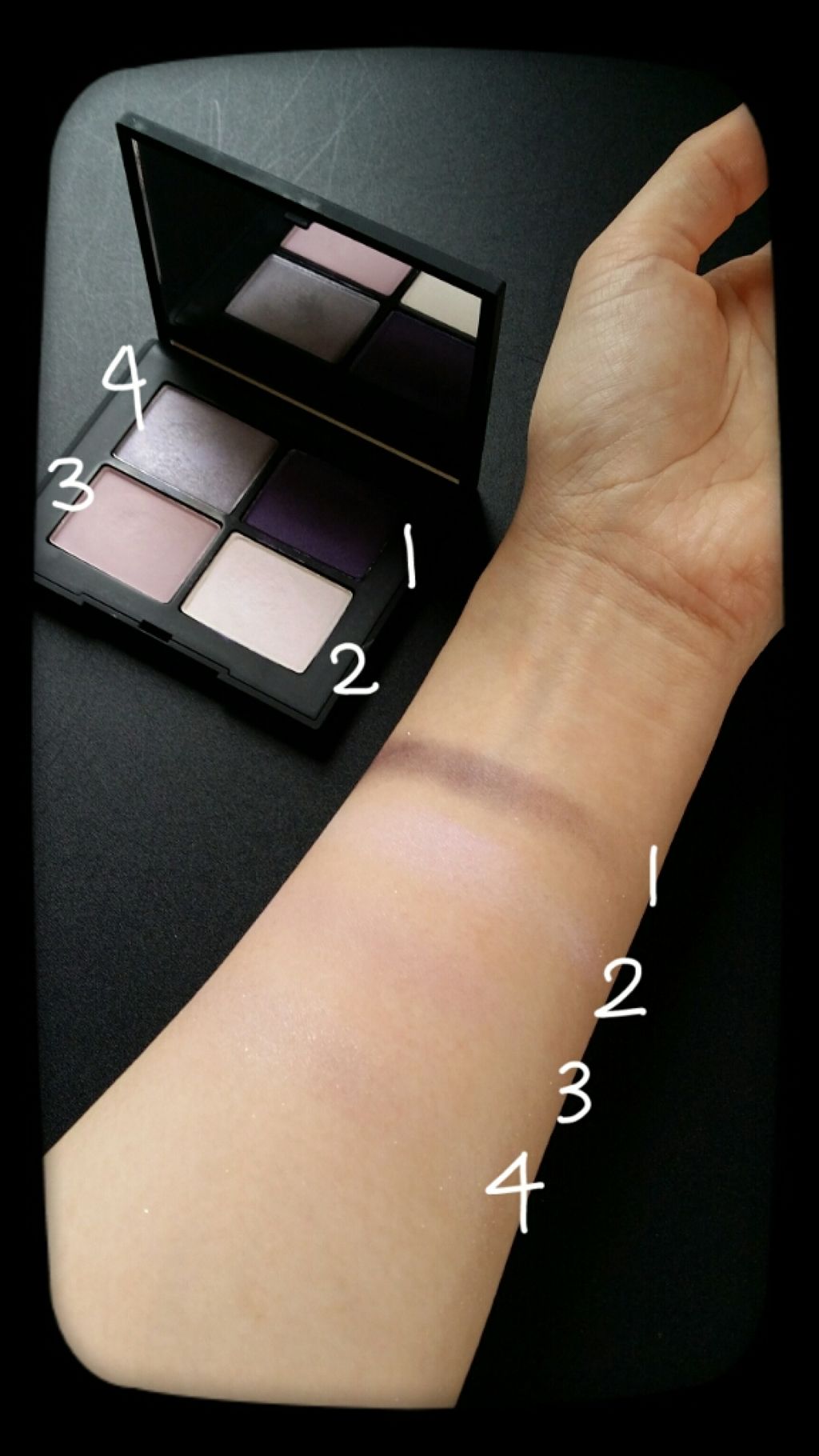 クワッドアイシャドー/NARS/アイシャドウパレットを使ったクチコミ(2枚目)