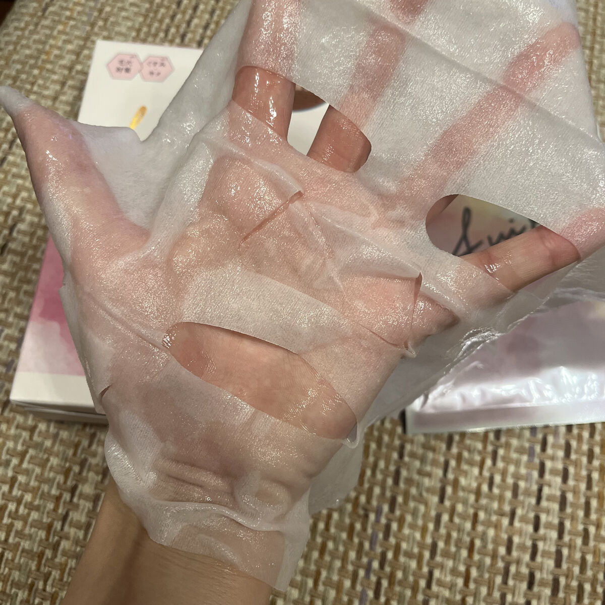 SUIKO HC ビタミン5エッセンスマスク/SUIKO HATSUCURE/シートマスク・パックを使ったクチコミ（3枚目）