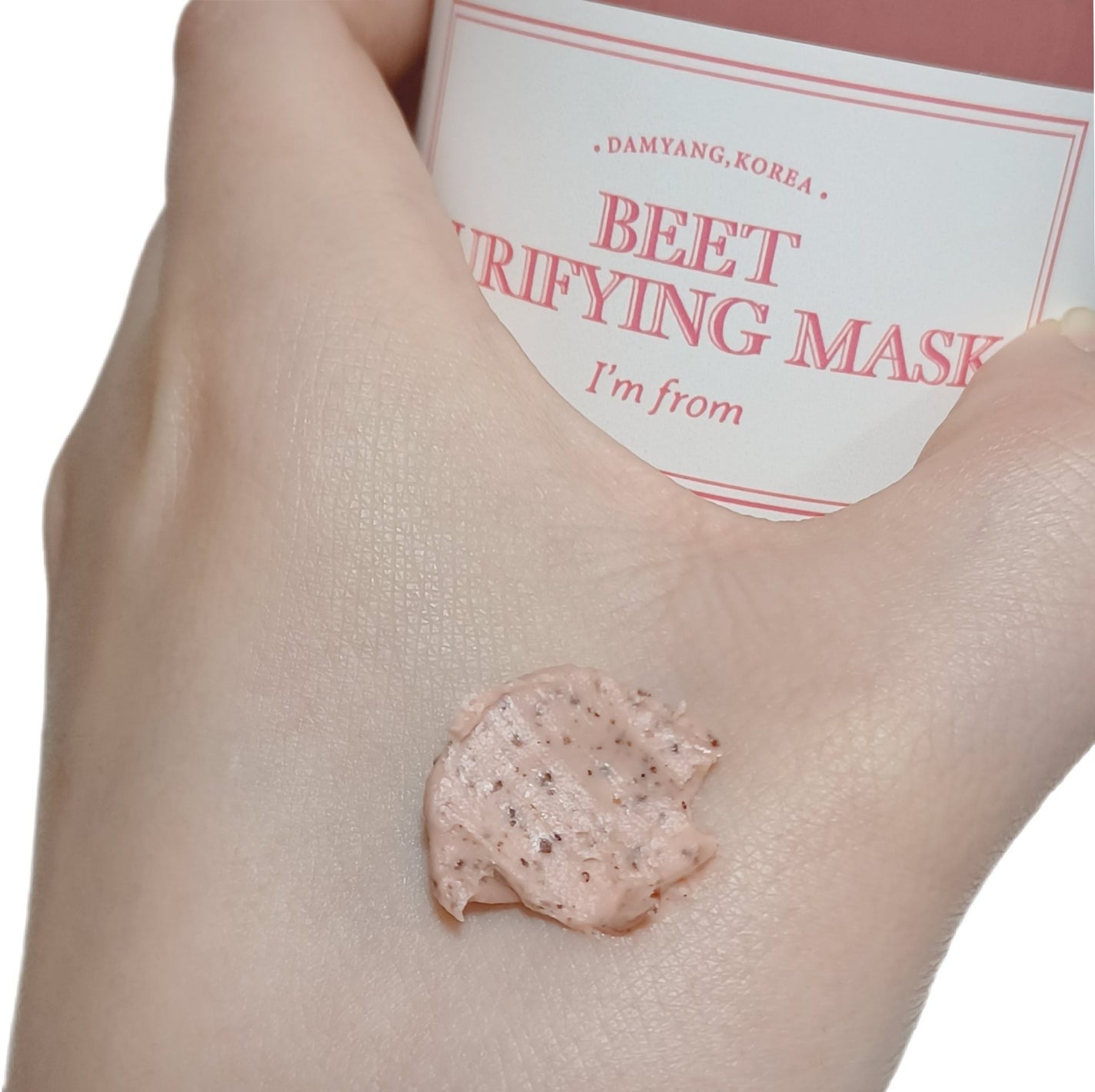ビーツピュリファイングフェイスマスク/I'm from/洗い流すパック・マスクを使ったクチコミ(3枚目)