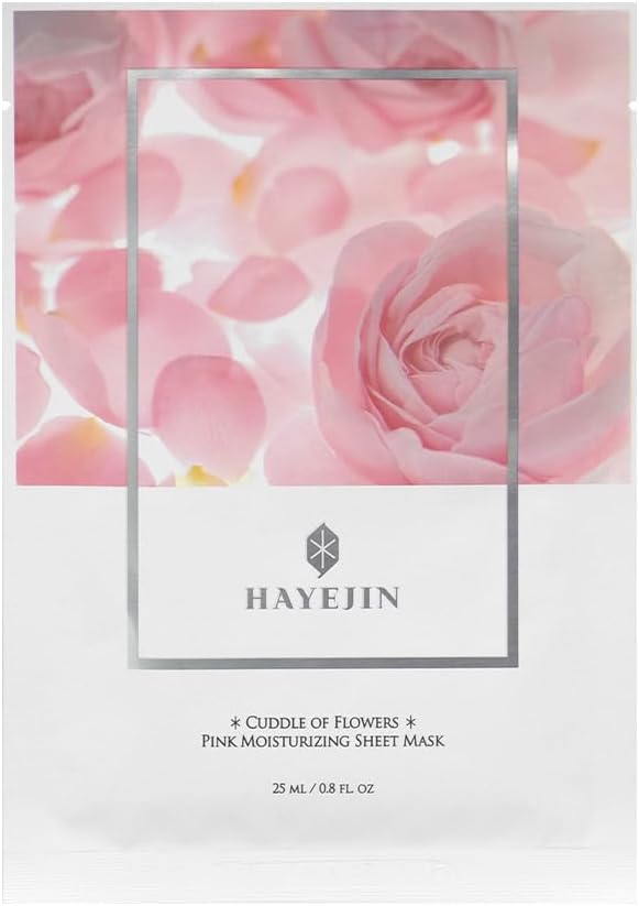 カドルオブフラワーズピンクモイスチャーライジングシートマスク / HAYEJIN