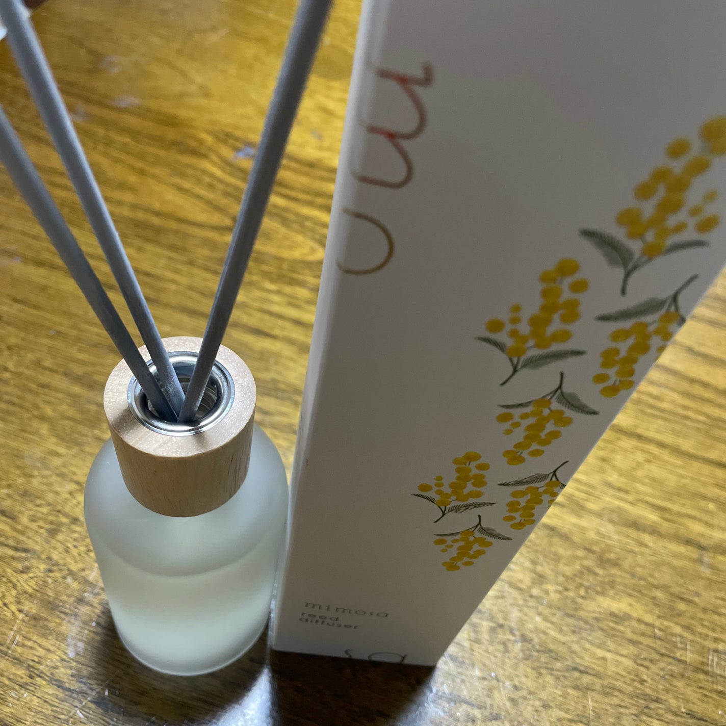 リードディフューザーミモザ/生活の木/ルームフレグランスを使ったクチコミ(1枚目)