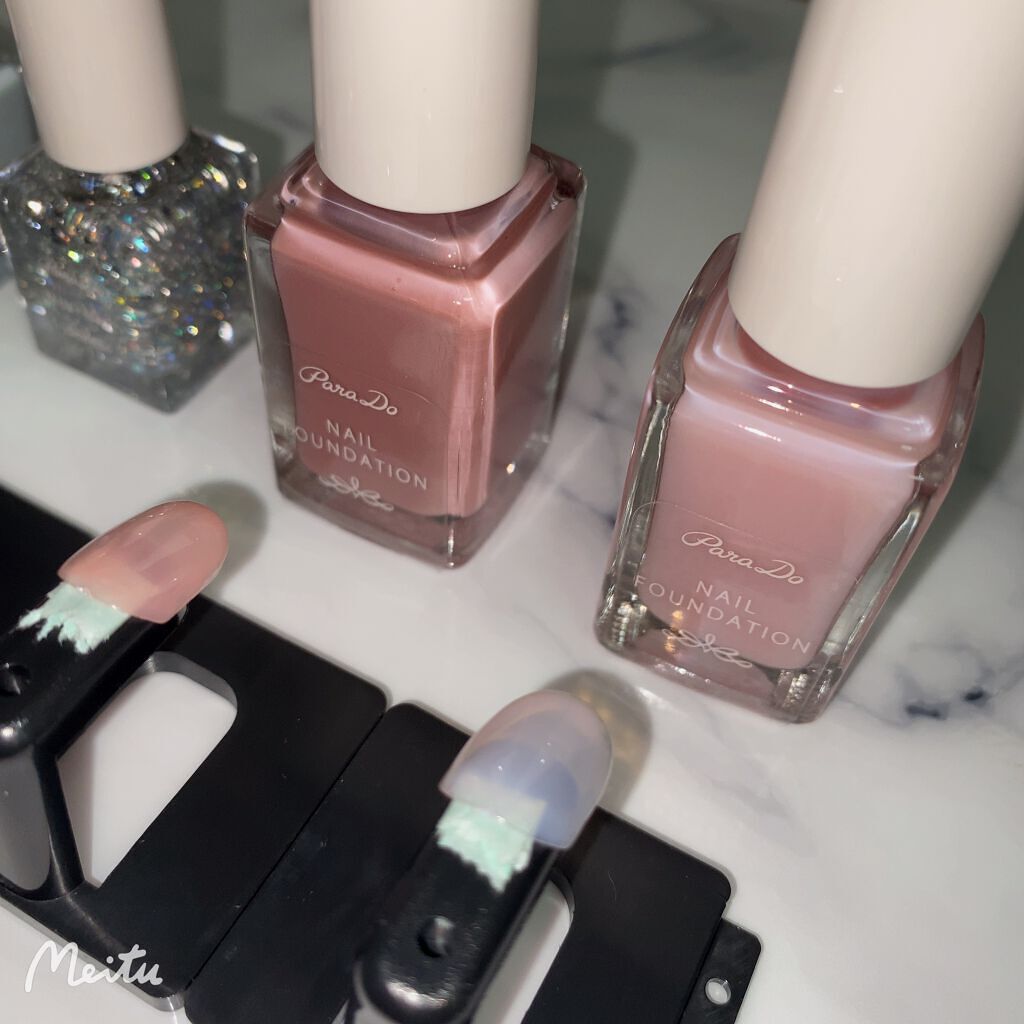 ネイルファンデーション/パラドゥ/マニキュアを使ったクチコミ(2枚目)