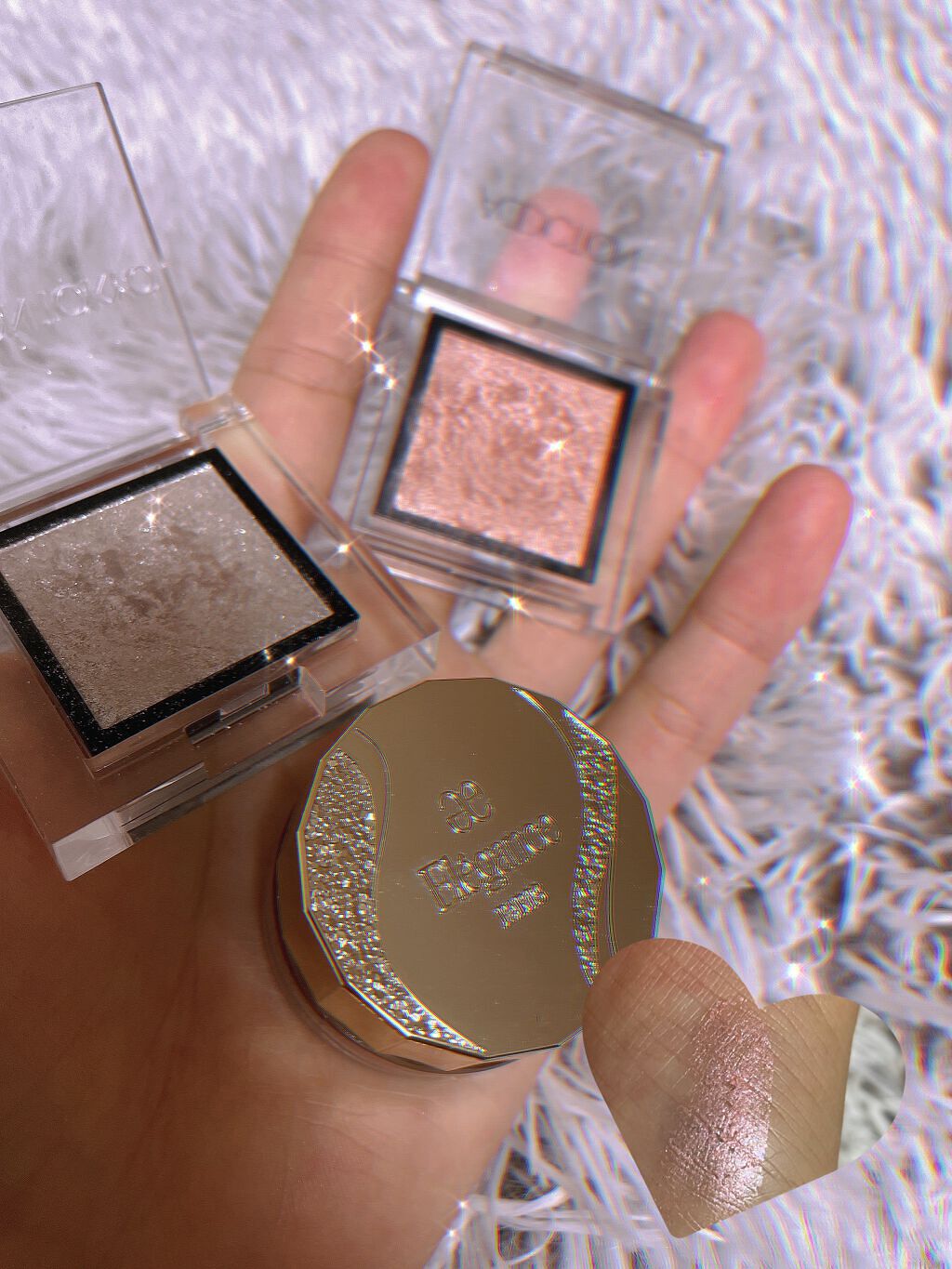 アディクション ザ アイシャドウ スパークル/ADDICTION/単色アイシャドウを使ったクチコミ（3枚目）