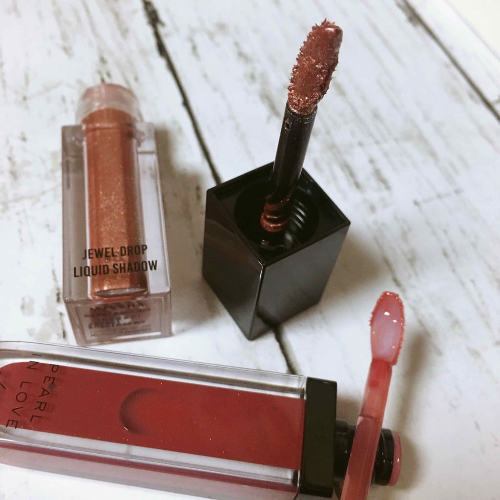 ジュエルドロップリキッドシャドウ/MISSHA/リキッドアイシャドウを使ったクチコミ（1枚目）
