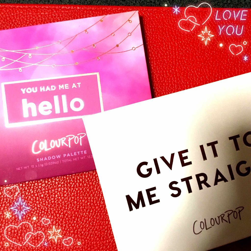 Give It To Me Straight/ColourPop/アイシャドウパレットを使ったクチコミ（1枚目）