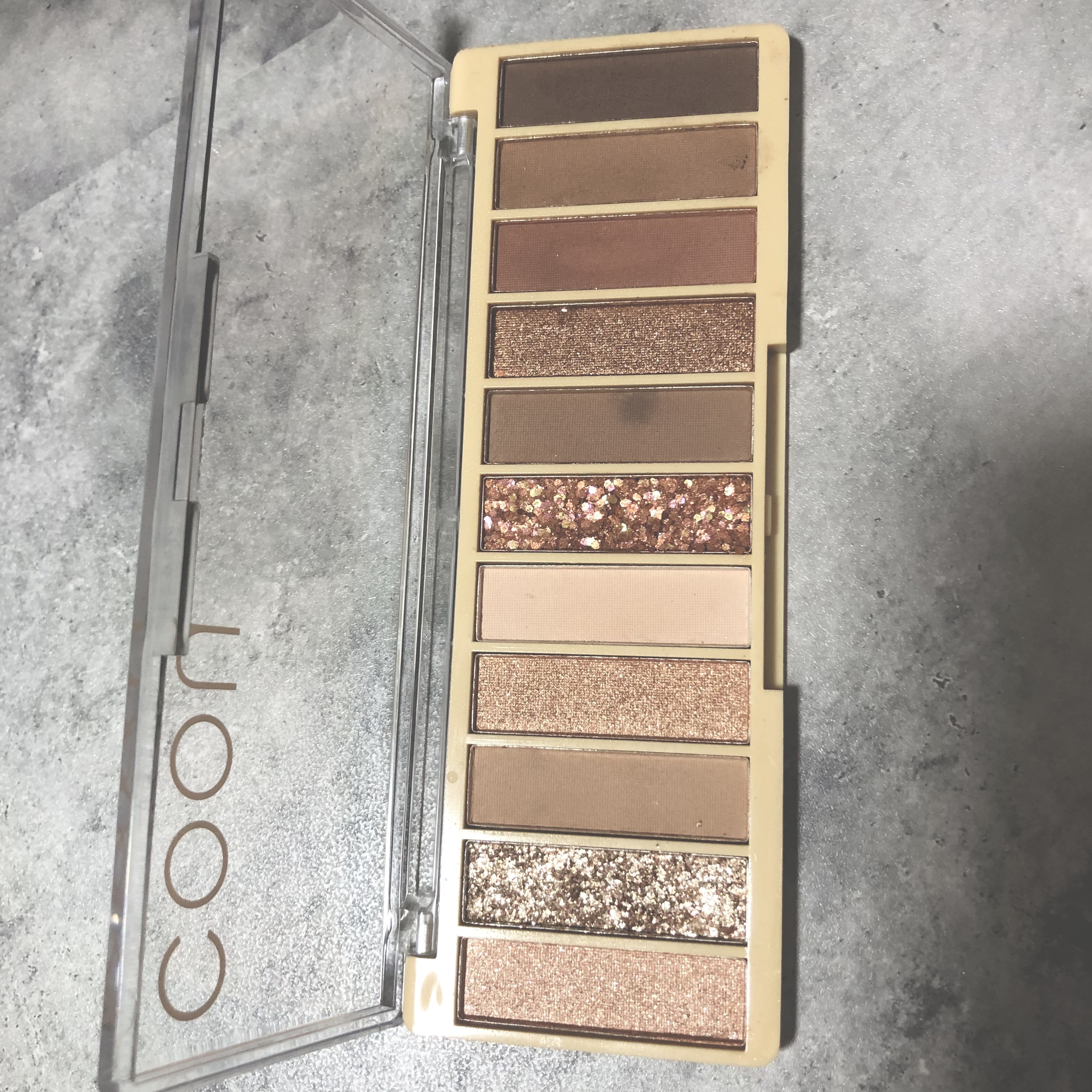 アイシャドウパレット 01 ムードキャメル/coou/アイシャドウパレットを使ったクチコミ（2枚目）