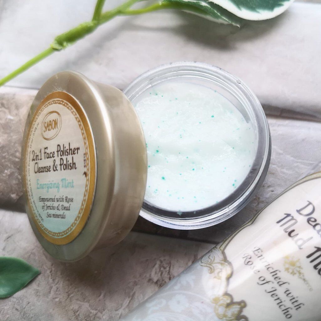 フェイスポリッシャー リフレッシング(ミント)/SABON/スクラブ・ゴマージュを使ったクチコミ(2枚目)