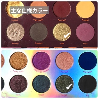 グッドスポーツ プレストパウダー シャドーパレット/ColourPop/アイシャドウパレットを使ったクチコミ（3枚目）