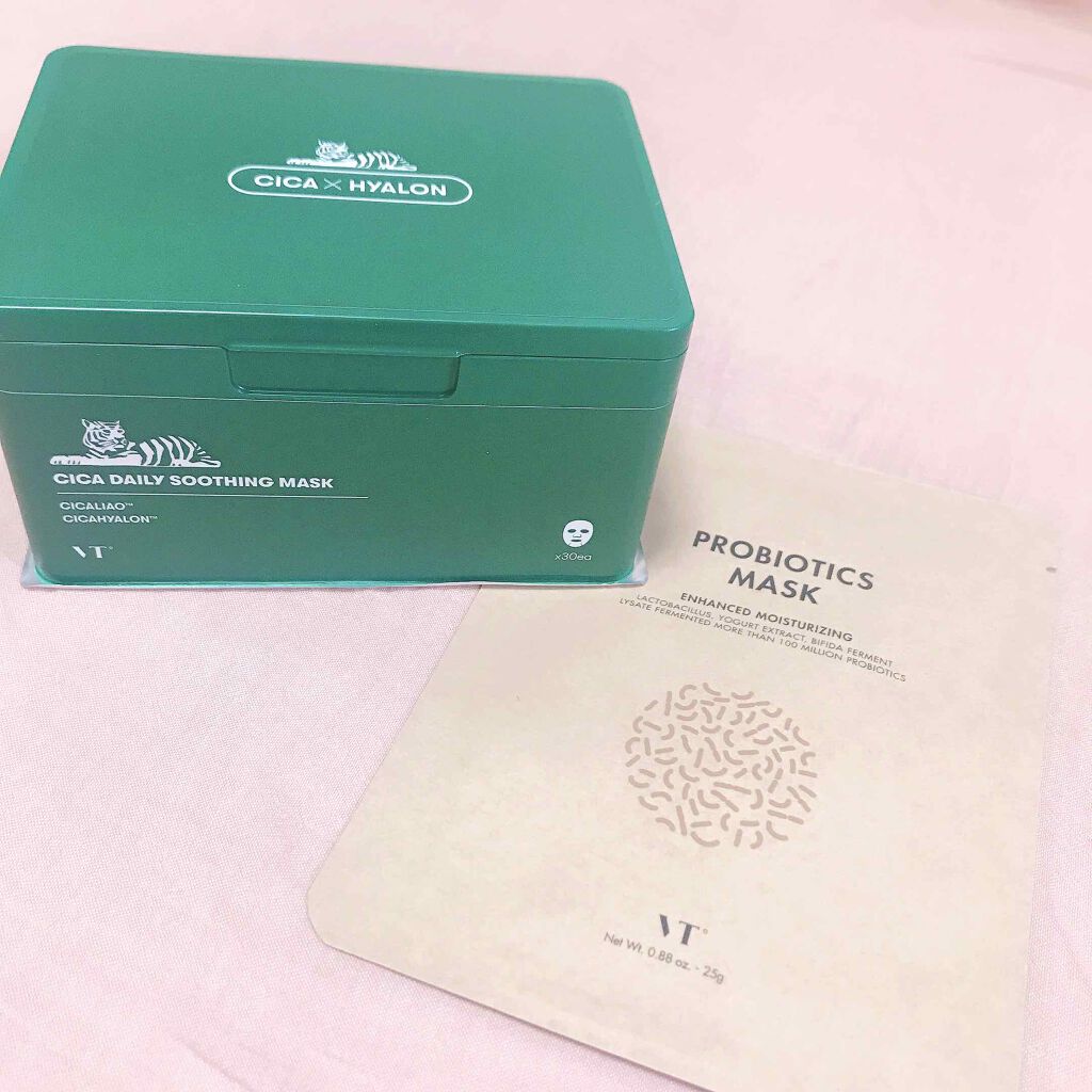 VT プロバイオティクス マスク/VT/シートマスク・パックを使ったクチコミ（1枚目）