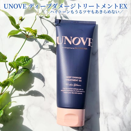 ディープダメージトリートメントEX/UNOVE/洗い流すヘアトリートメントを使ったクチコミ(1枚目)