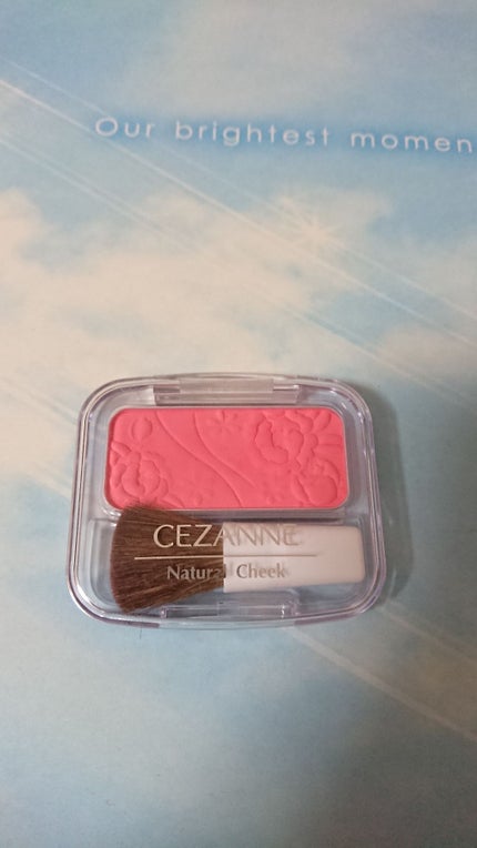 ナチュラル チークN/CEZANNE/パウダーチークを使ったクチコミ(1枚目)