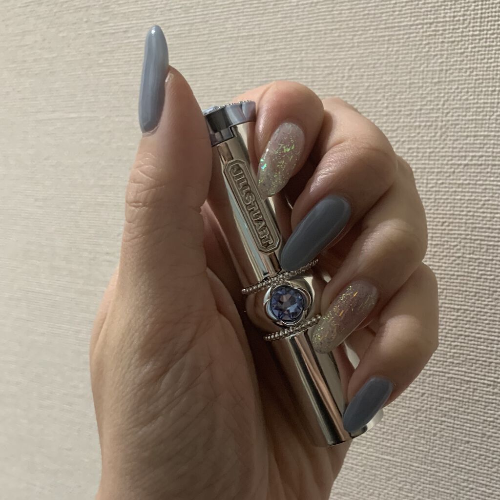 サムシングピュアブルー セント　マイリップス/JILL STUART/口紅を使ったクチコミ（2枚目）