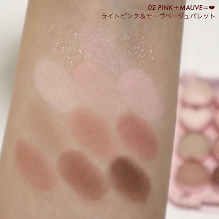 目元チュートリアルアイパレット/Colorgram/アイシャドウパレットを使ったクチコミ(7枚目)