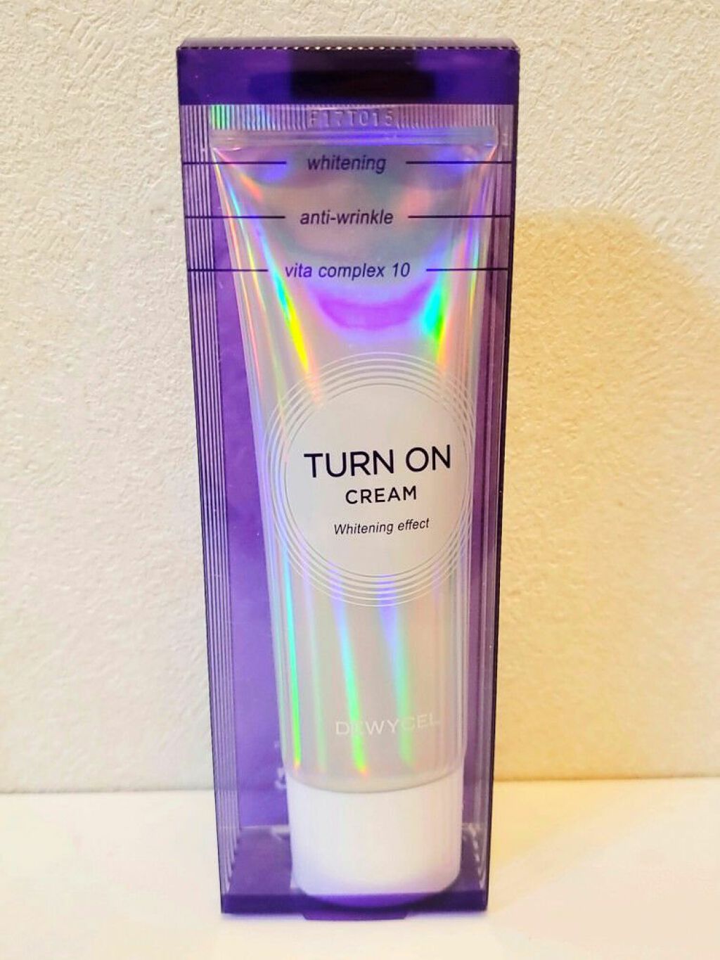 デュイセル ターンオンクリーム/DEWYCEL/フェイスクリームを使ったクチコミ（1枚目）