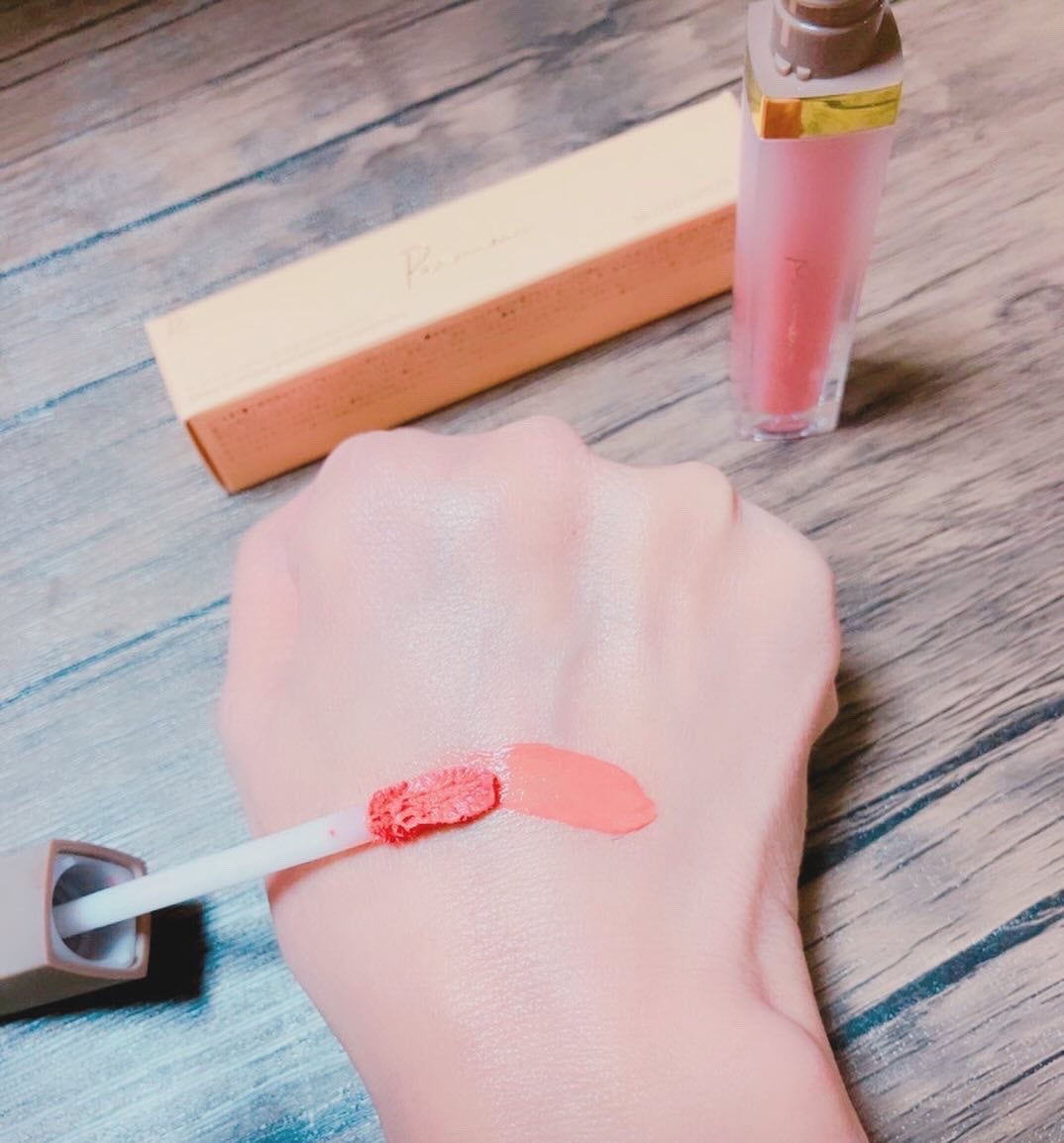 ミューテッドシアーティント/Ririmew/リップティントを使ったクチコミ(2枚目)