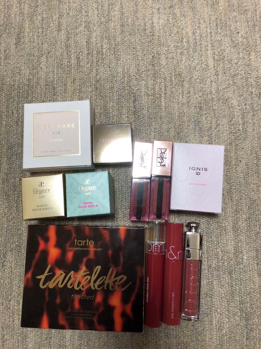 グラスティングウォーターティント/rom&nd/リップティントを使ったクチコミ(1枚目)