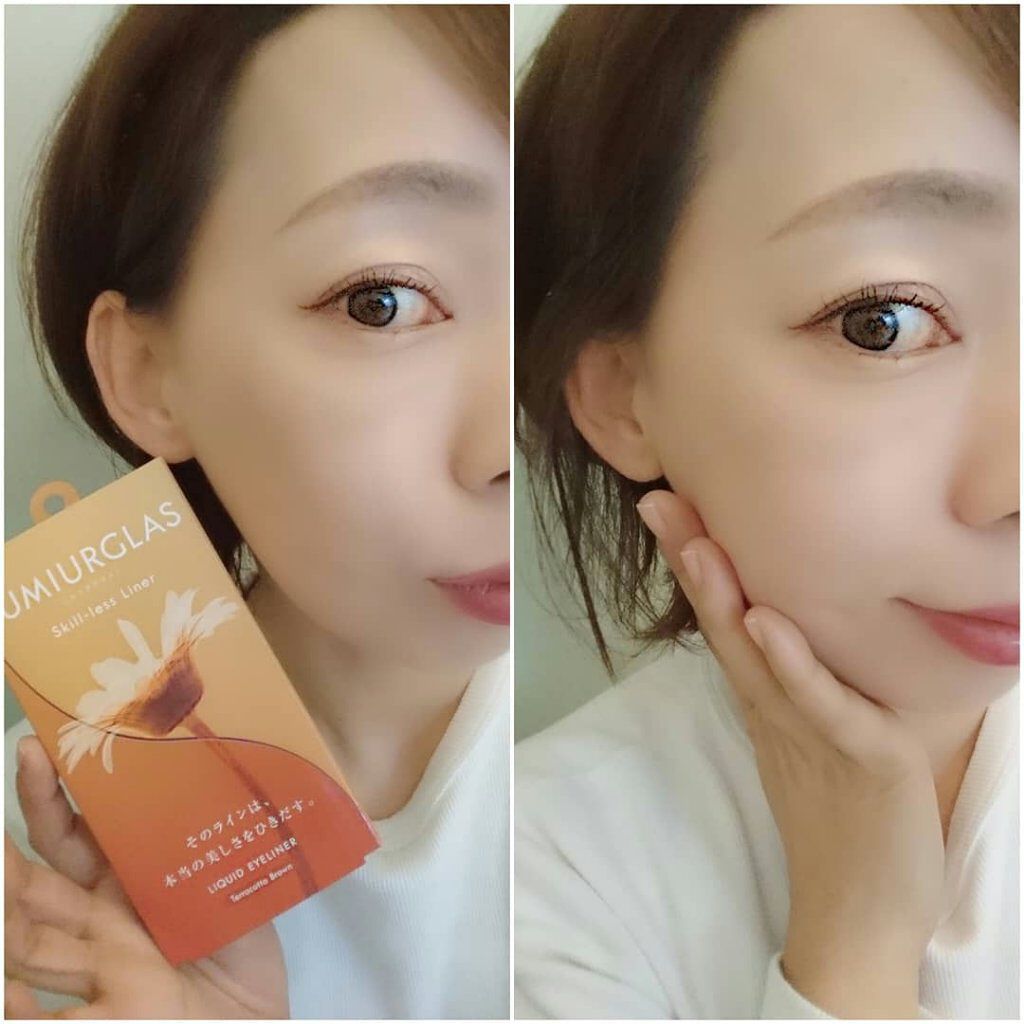 スキルレスライナー/LUMIURGLAS/リキッドアイライナーを使ったクチコミ(3枚目)