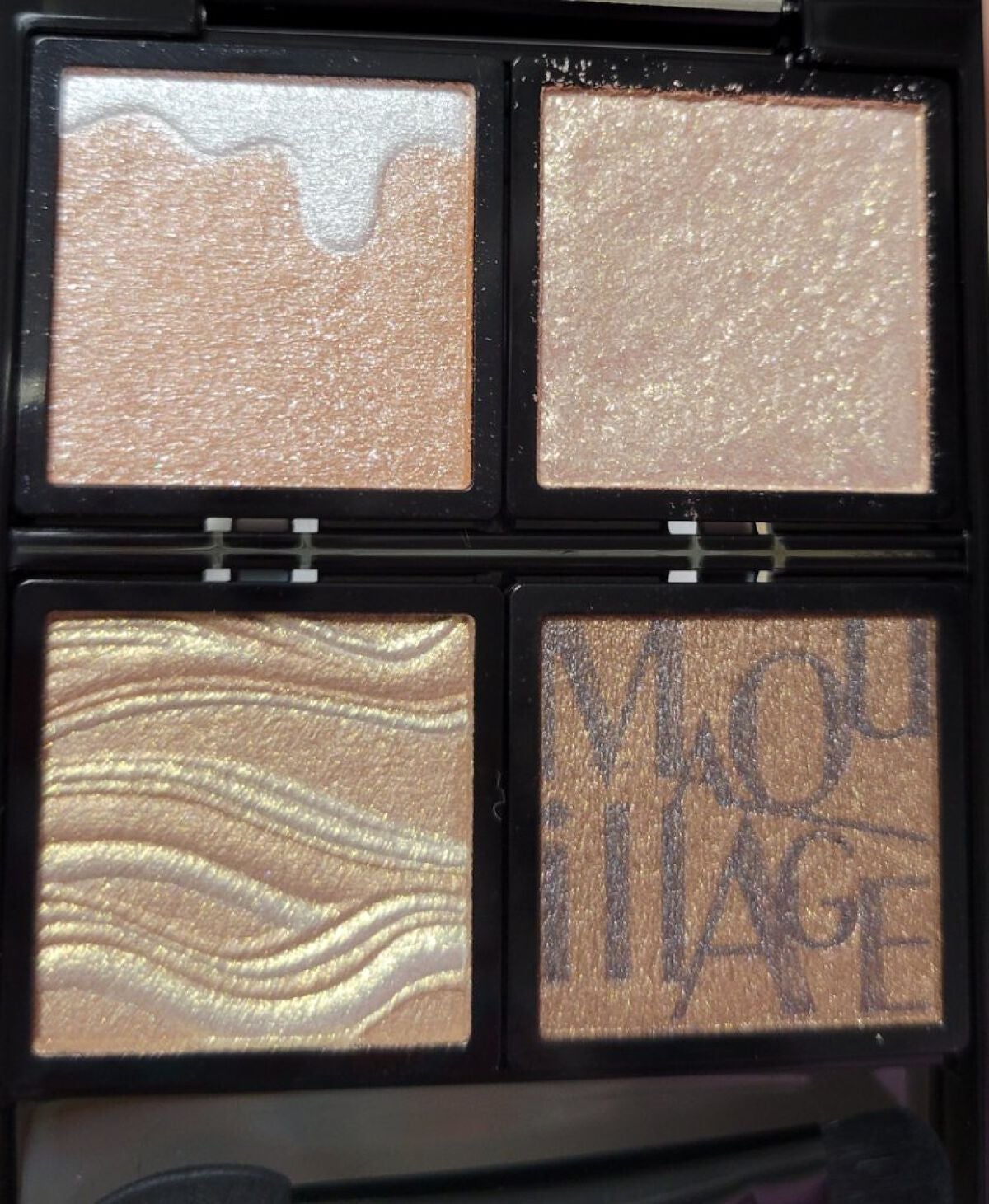 ドラマティックアイカラー (パウダー)/(クリーム)/マキアージュ/アイシャドウパレットを使ったクチコミ(1枚目)