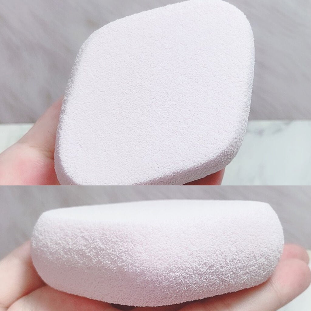 シフォンタッチスポンジN ダイヤ型/ロージーローザ/パフ・スポンジを使ったクチコミ(4枚目)