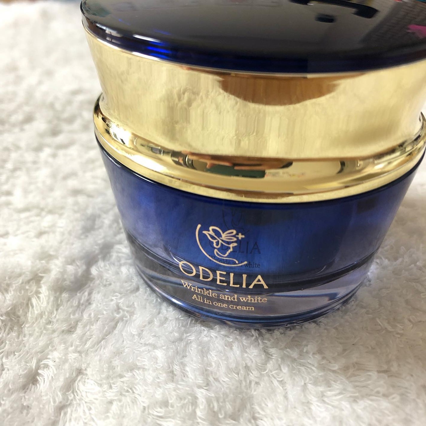 リンクル&ホワイト オールインワンクリーム/ODELIA/オールインワン化粧品を使ったクチコミ(2枚目)