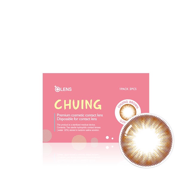 チューイング/OLENS/カラーコンタクトレンズを使ったクチコミ（3枚目）