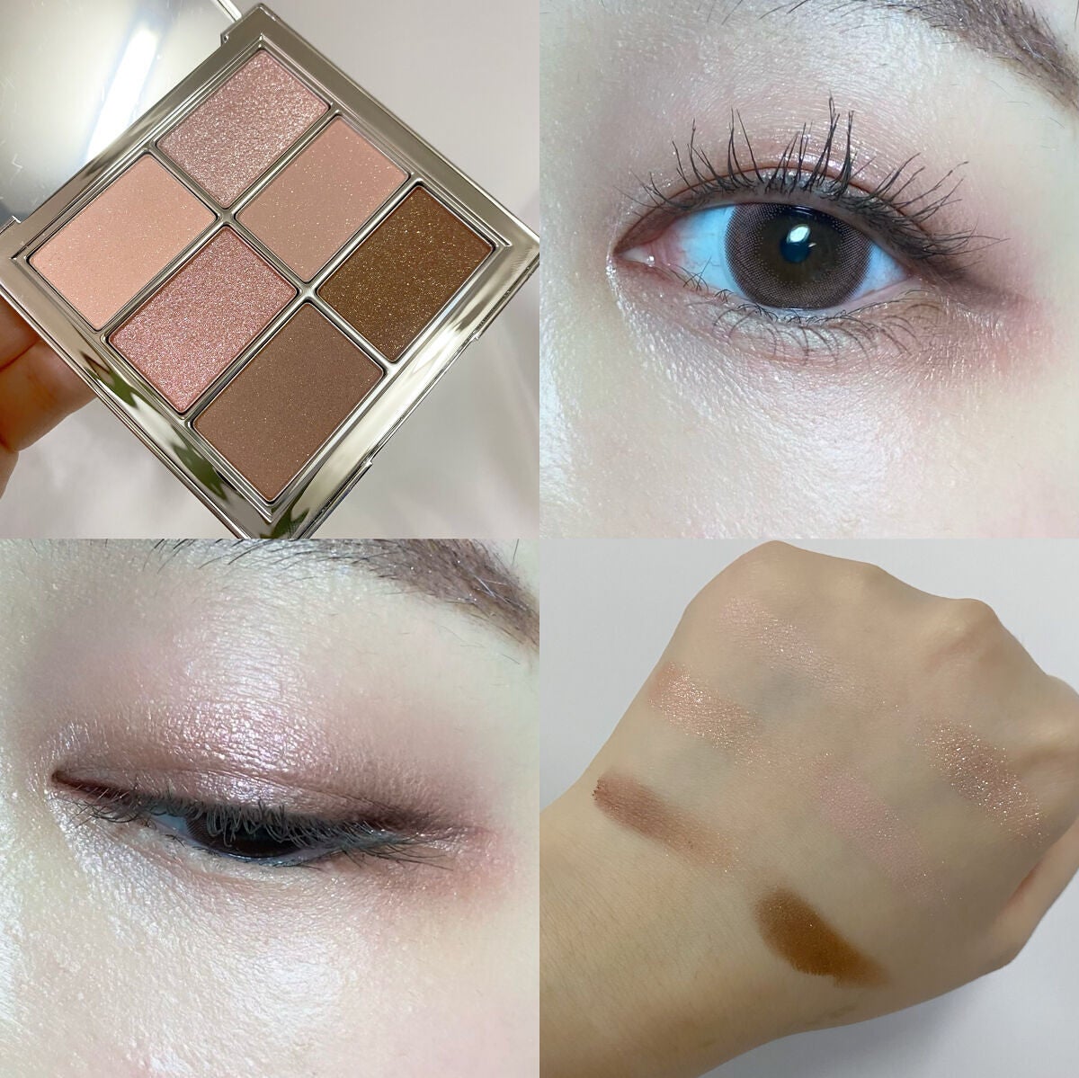 アイ ヴィーガン シアーパレット/AMUSE/アイシャドウパレットを使ったクチコミ(3枚目)