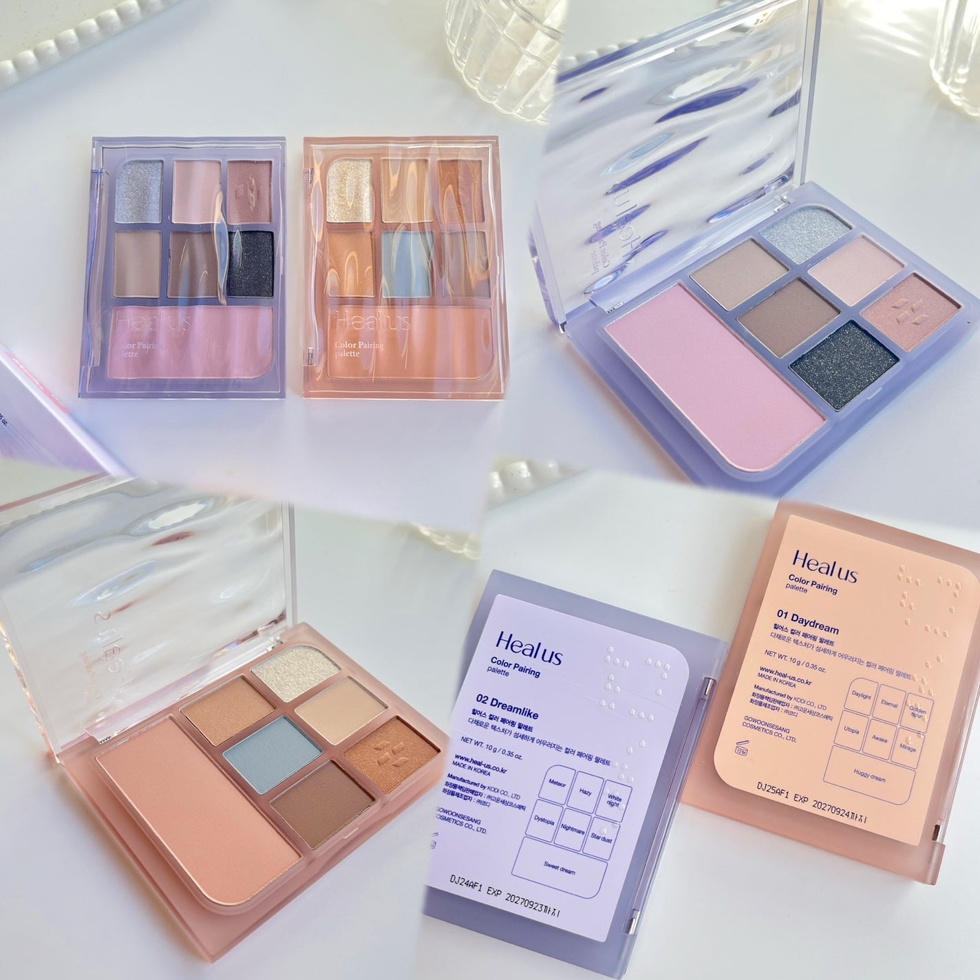 アイシャドウパレット/Healus/アイシャドウパレットを使ったクチコミ(5枚目)