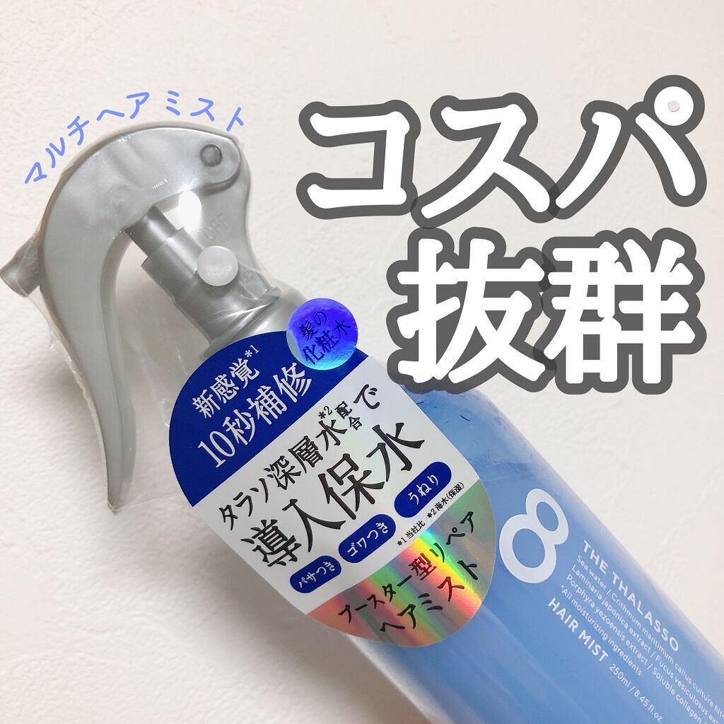 ハイドロミストN/plus eau/アウトバストリートメントを使ったクチコミ（1枚目）