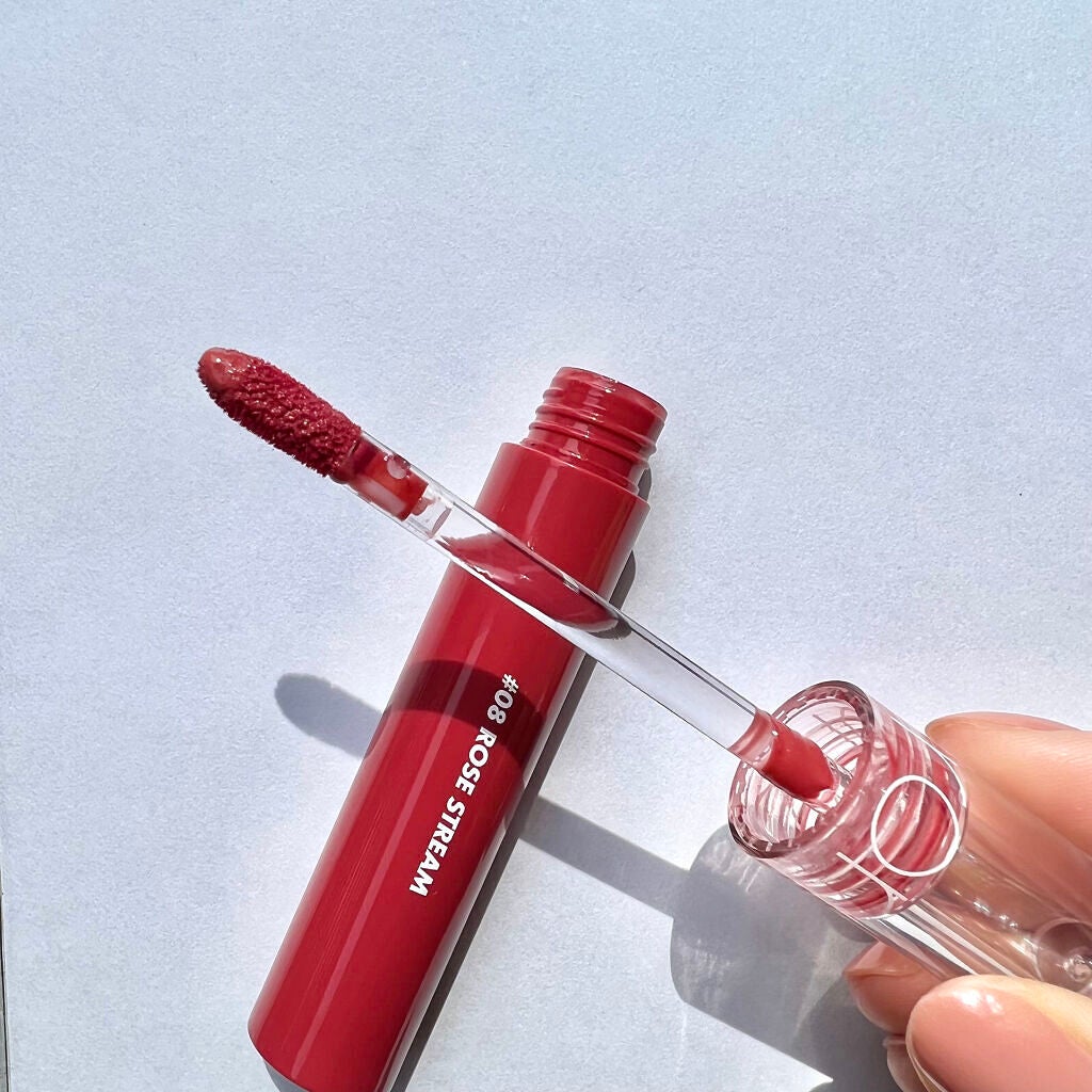 グラスティングウォーターティント/rom&nd/リップティントを使ったクチコミ(6枚目)