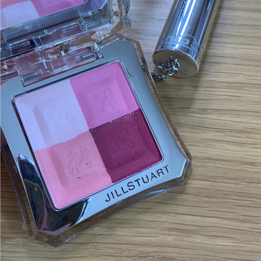ミックスブラッシュ コンパクト N/JILL STUART/パウダーチークを使ったクチコミ（1枚目）