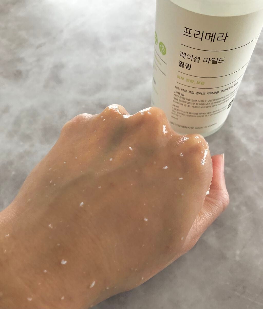 フェイシャルマイルドピーリング/primera/ピーリングを使ったクチコミ(4枚目)