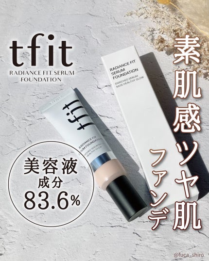 ラディアンスフィットセラムファンデーション/TFIT/リキッドファンデーションを使ったクチコミ(1枚目)