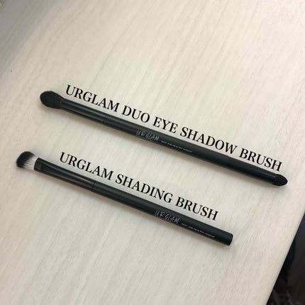UR GLAM DUO EYESHADOW BRUSH A(デュオアイシャドウブラシA)/U R GLAM/メイクブラシを使ったクチコミ(1枚目)