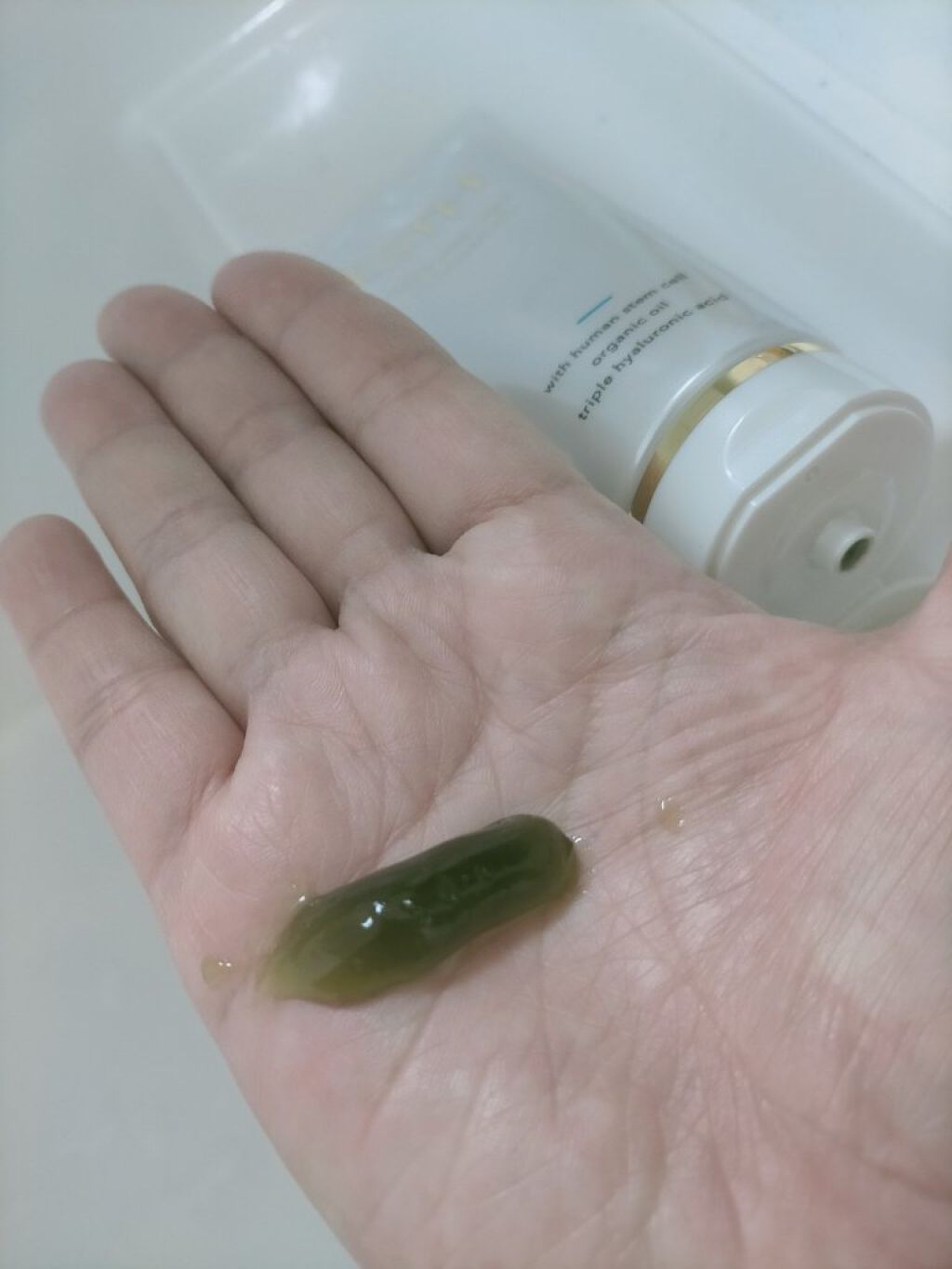 ハーブピーリングクレンジング/ESTH/クレンジングジェルを使ったクチコミ（3枚目）