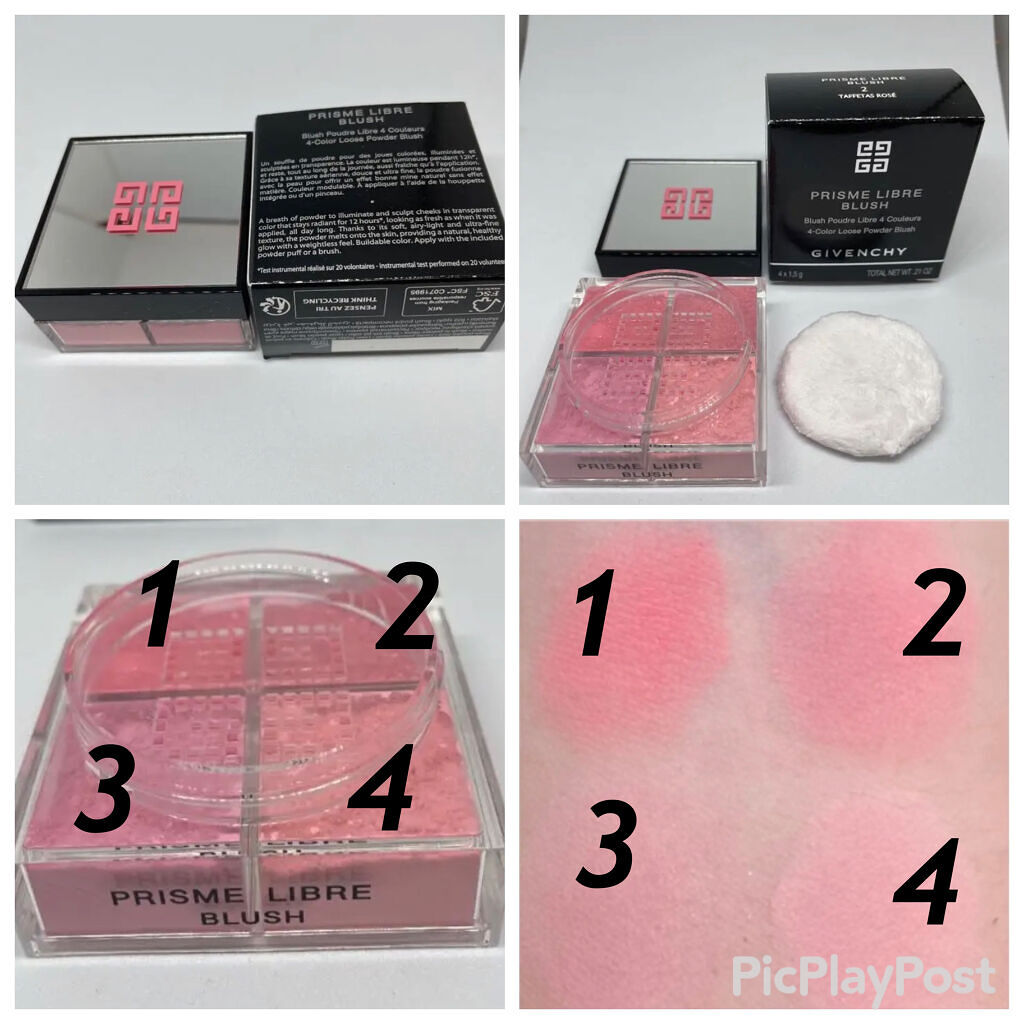 プリズム・リーブル・ブラッシュ/GIVENCHY/パウダーチークを使ったクチコミ（3枚目）